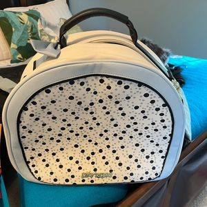 Betsey Johnson overnight bag.